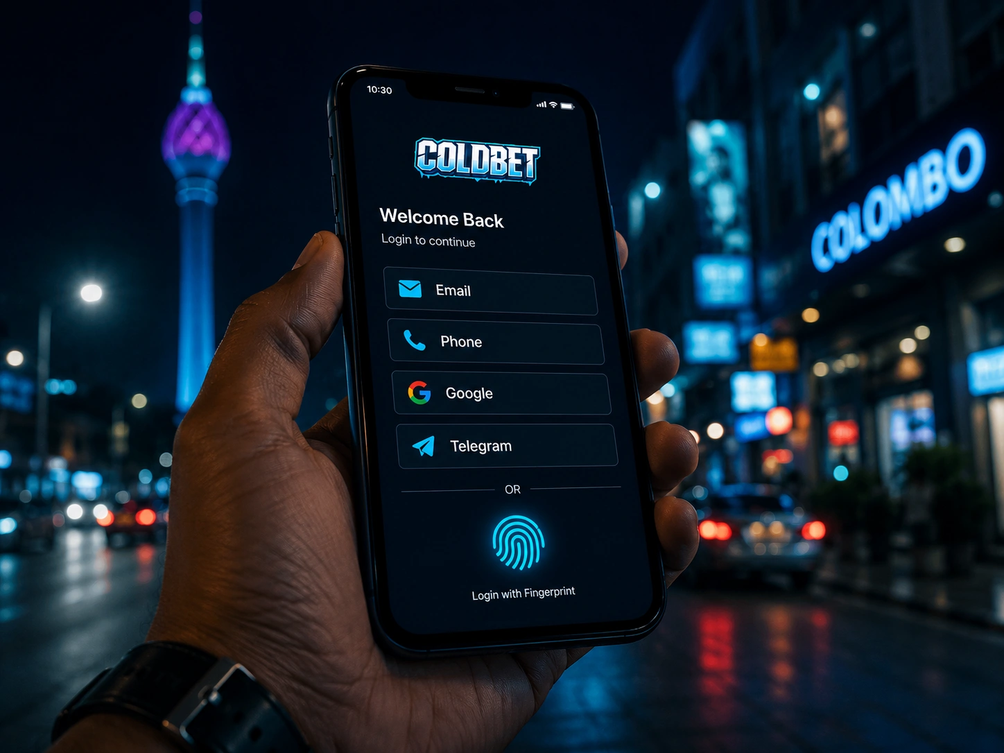ColdBet Login Sri Lanka — Four Methods, Biometric Security, and Full Account Recovery